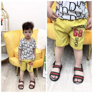 Quần soóc kaki cho bé