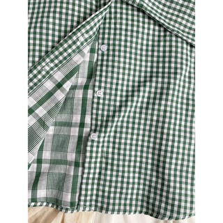 Áo sơ mi form rộng caro oversize shirt Maxy Workshop