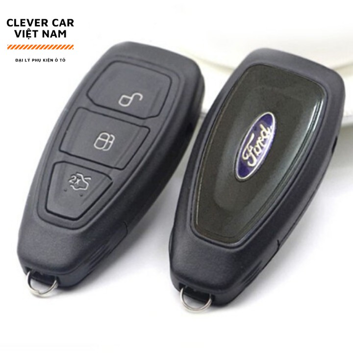 Vỏ Chìa Khóa Ford KeyLess Thông Minh [ Không Chìa ]