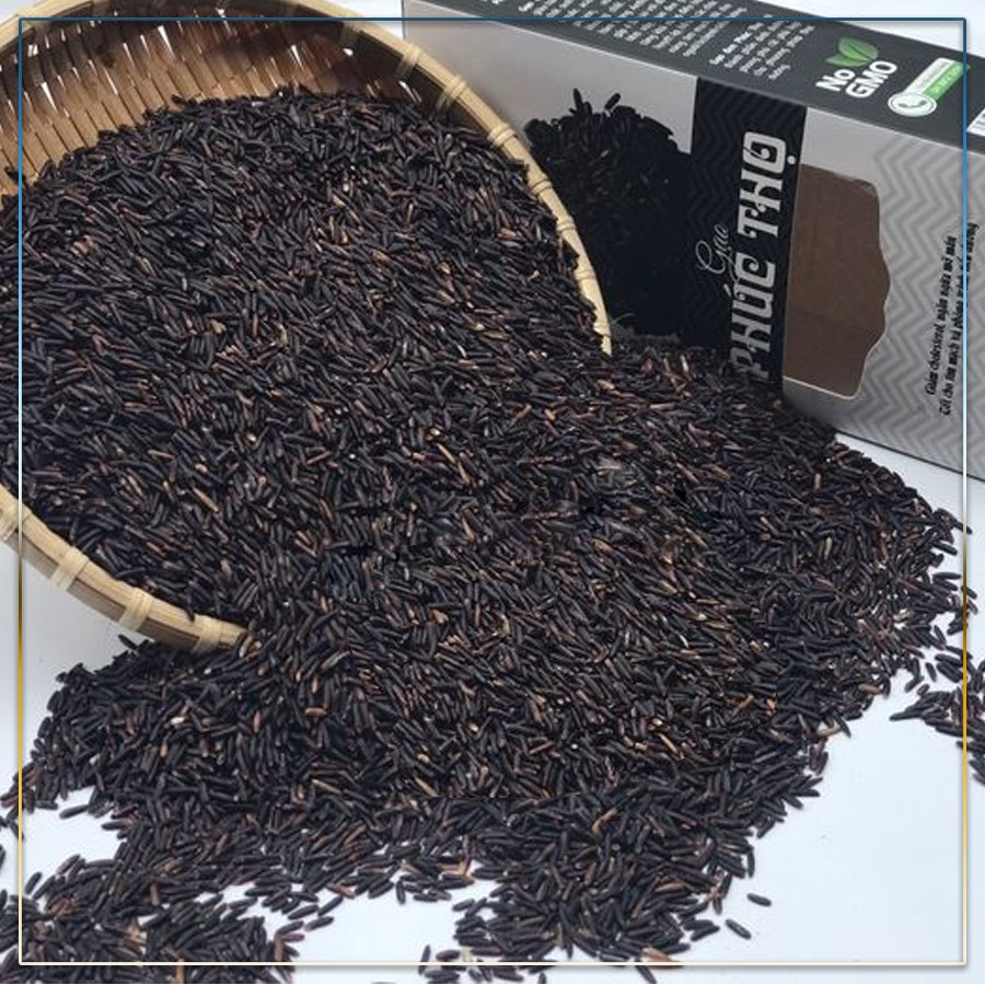 Gạo Phúc Thọ gạo lứt đen Ban Mai ( Hộp 1kg) - NPP Tâm Dược Thảo | BigBuy360 - bigbuy360.vn