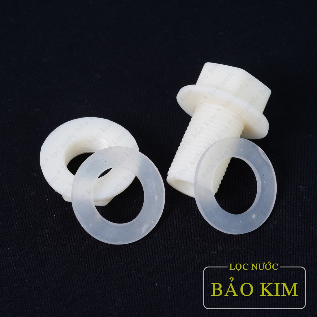 Ốc nhựa ép lắp bồn phi nước 21,27