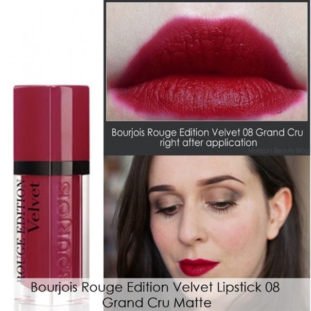 SON KEM LÌ BOURJOIS ROUGE EDITION VELVET MATTE 08