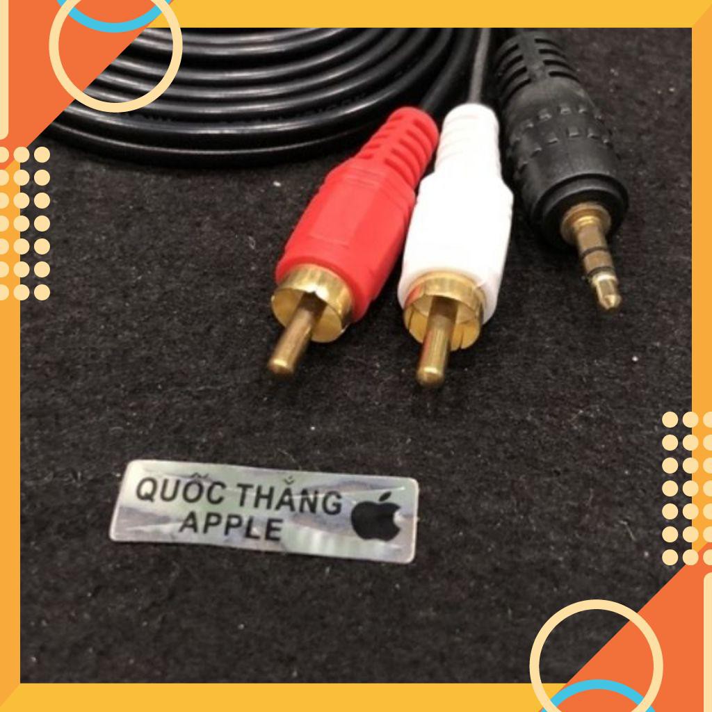 Dây Audio kết nối tín hiệu từ điện thoại qua ampli