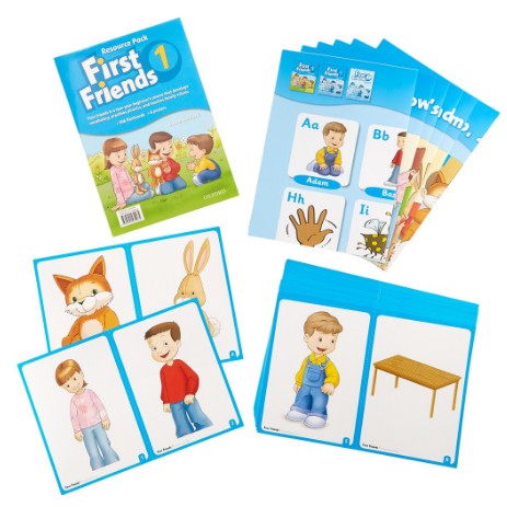Flashcard First friend 1 2 ( A5 2 mặt ép plastic)