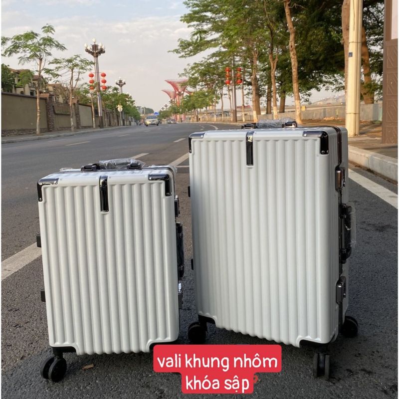 Vali du lịch khung nhôm khóa sập cao cấp ❣️❣️
