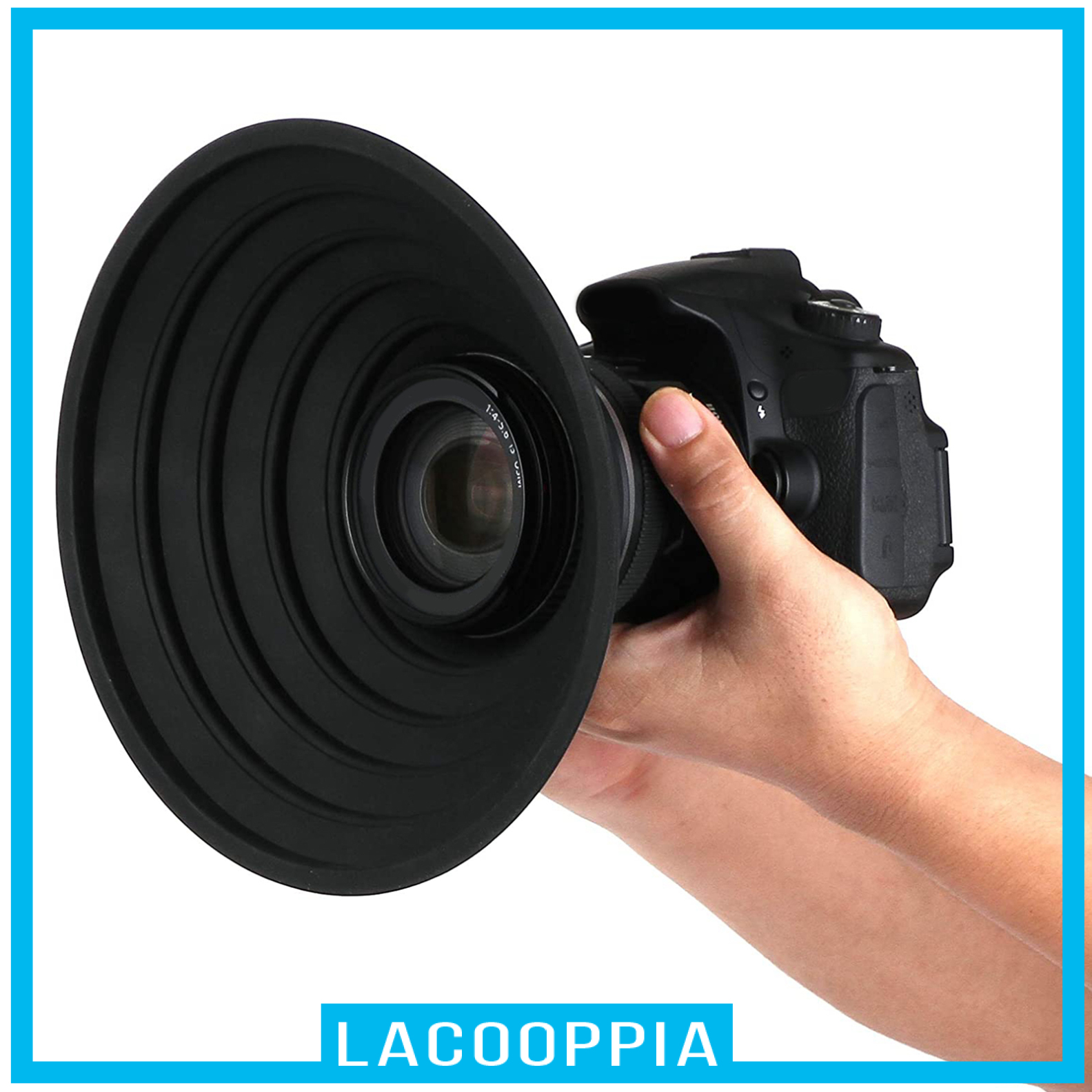 [LACOOPPIA]Camera Lens Hoods Sun Shade Shield Lens Protetor Lens Hoods