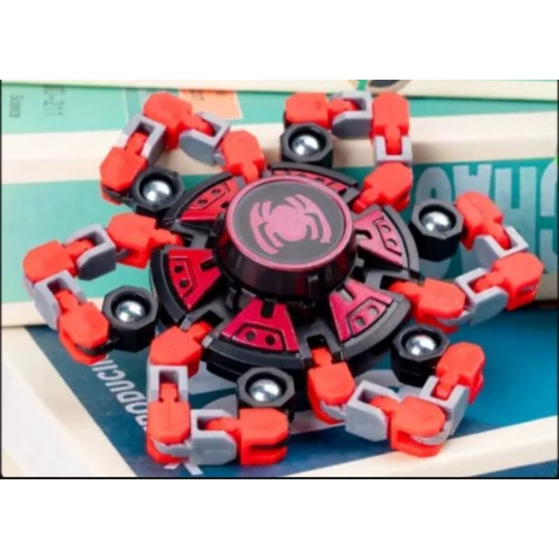 Con quay spinner hồi chuyển quay 360° tạo hình robot biến hình sáng tạo cho bé