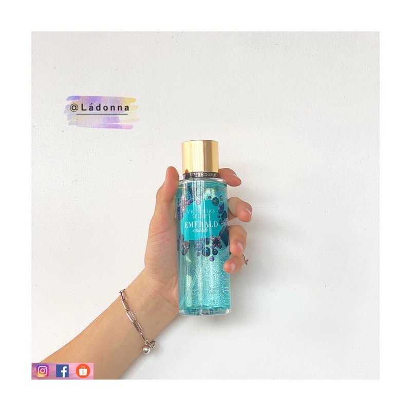 Xịt thơm dưỡng thể toàn thân Bodymist Emerald Crush- Victoria's Secret