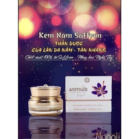 [Bán sỉ] kem nám saffron Hải Âu Việt Mẫu Mới 20g Date Mới