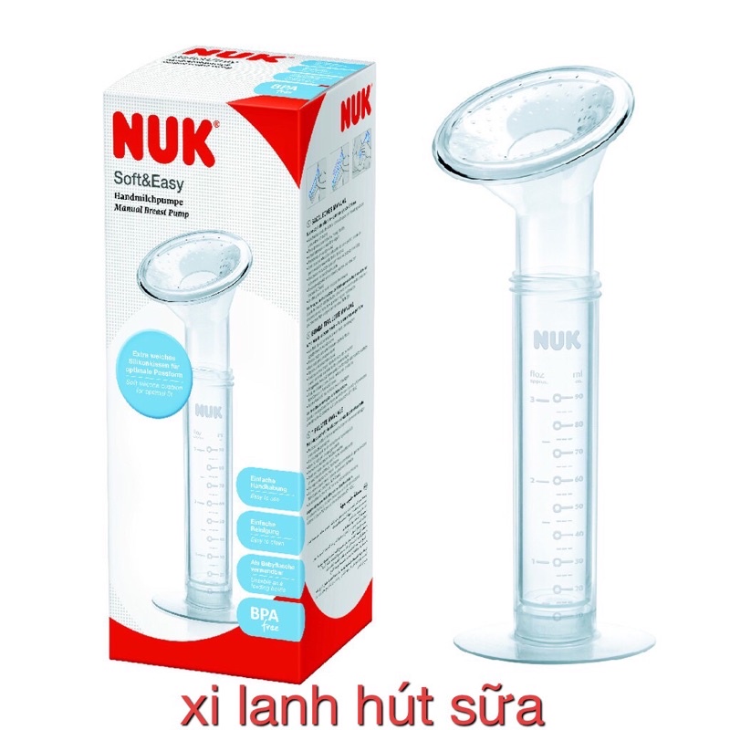 Xi lanh hút sữa bằng tay Nuk- Đức