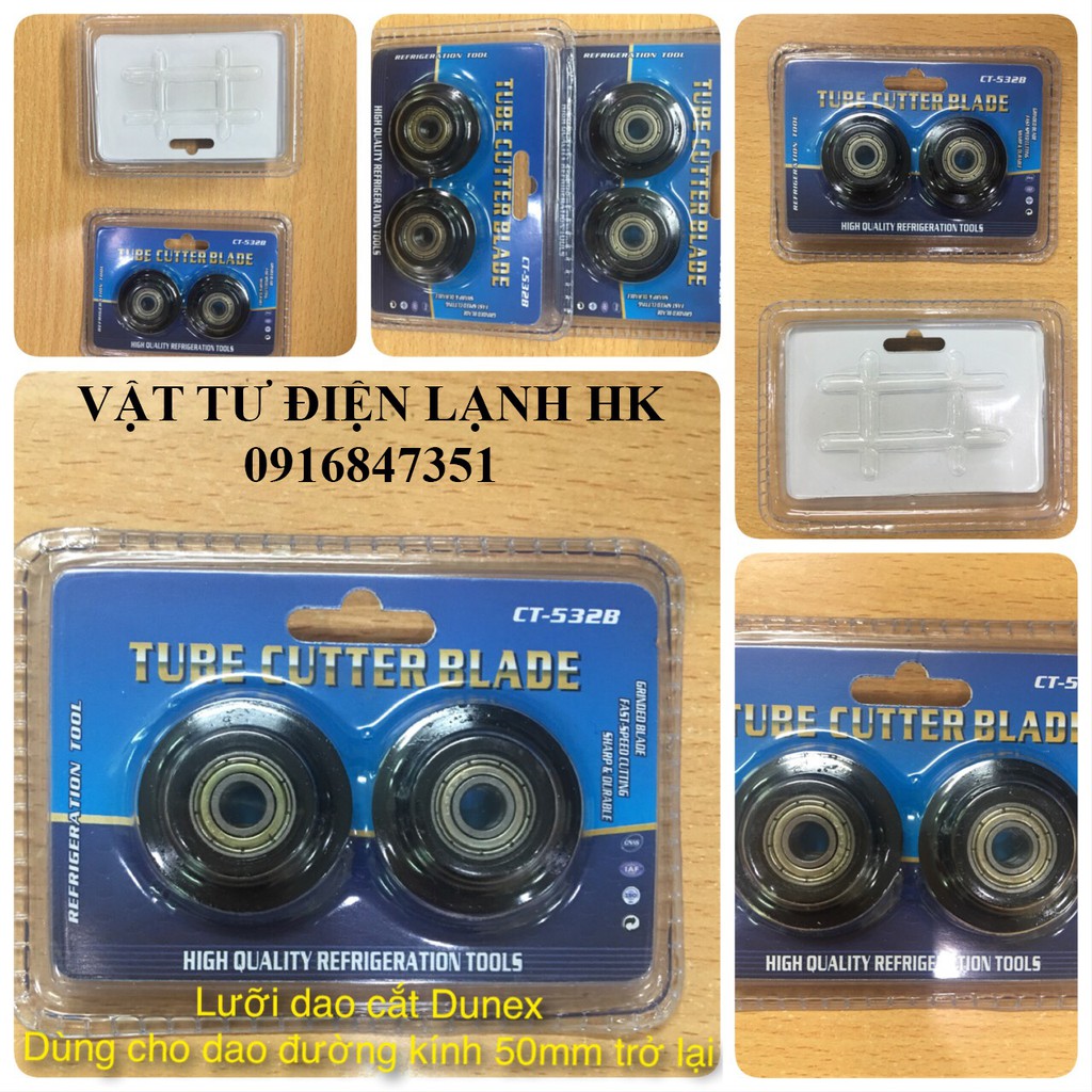 LƯỠI DAO CẮT ỐNG ĐỒNG CAO CẤP DUNNEX CT-532B