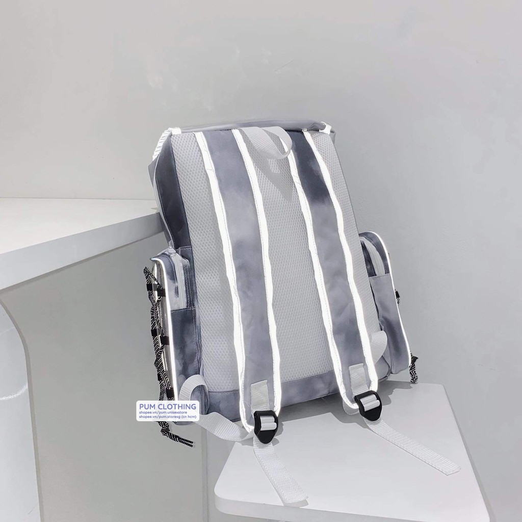 Balo Banawa Loang Màu viền Phản Quang Unisex