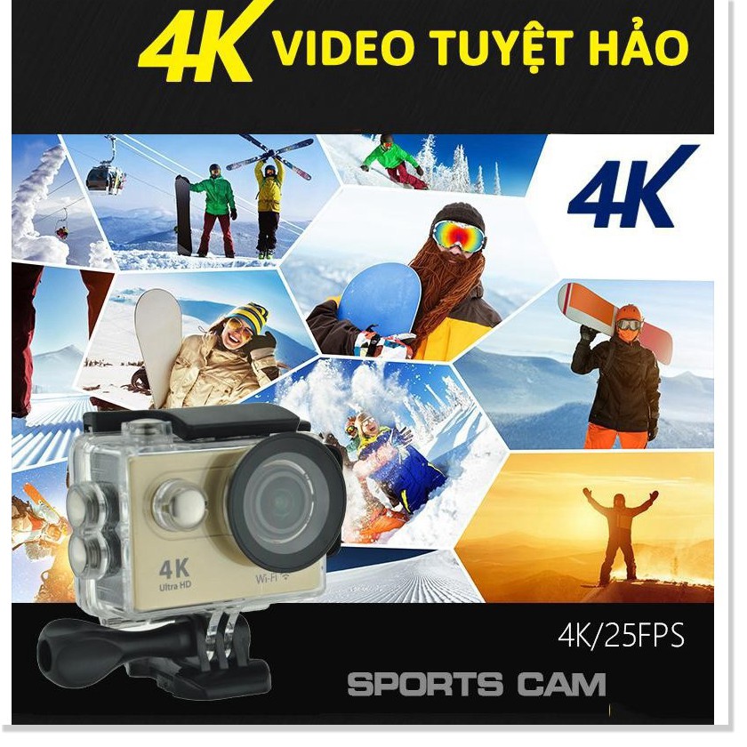 Camera Eken H9R Bản Mới Nhất Version 8.1 20MP- Chính Hãng Bảo Hành 12 Tháng