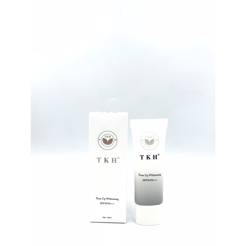 Kem chống nắng TKH nâng tone up Whitening dưỡng ẩm da SPF 50 PA+++( Đặc biệt dùng cho da nhạy cảm ).