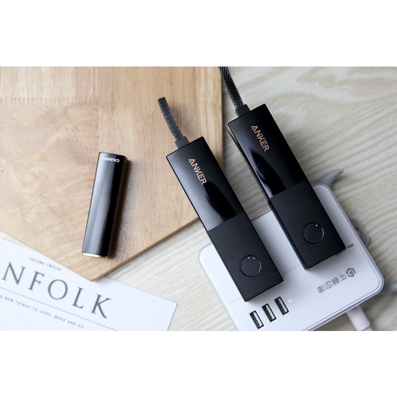 Sạc Anker PowerCore Fusion Prism 5000mAh Chính hãng ĐEN HỒNG
