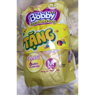 Tã dán bobby Extra soft dry ( 72 miếng )