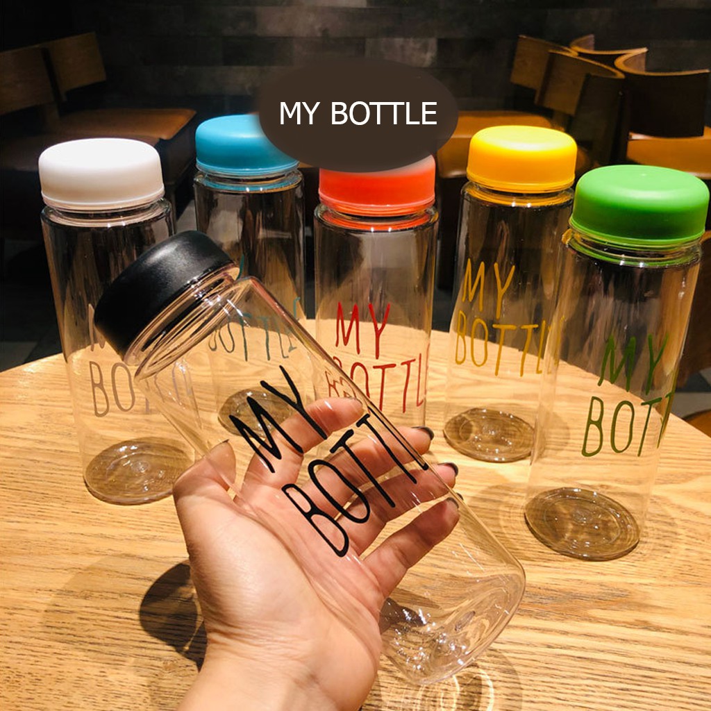 [RẺ NHẤT VN] Bình Nước Nhựa Cao Cấp My Bottle 500ml Tặng Kèm Túi Vải | BigBuy360 - bigbuy360.vn