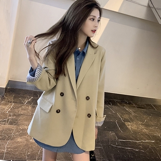 Áo Khoác Kiểu Vest Phong Cách Hàn Quốc Thời Trang Xuân Thu 2020 Cho Nữ