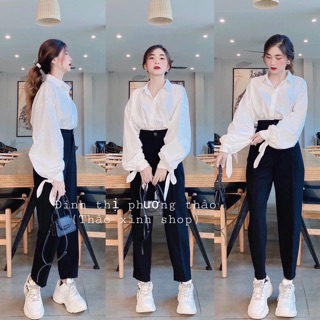 Somi Thắt Nơ Tay Phồng Ullzang - ( Ảnh thật - Video )