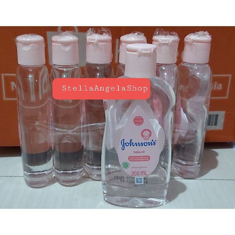 Johnson 's Baby Oil 200 ml Exp 2023