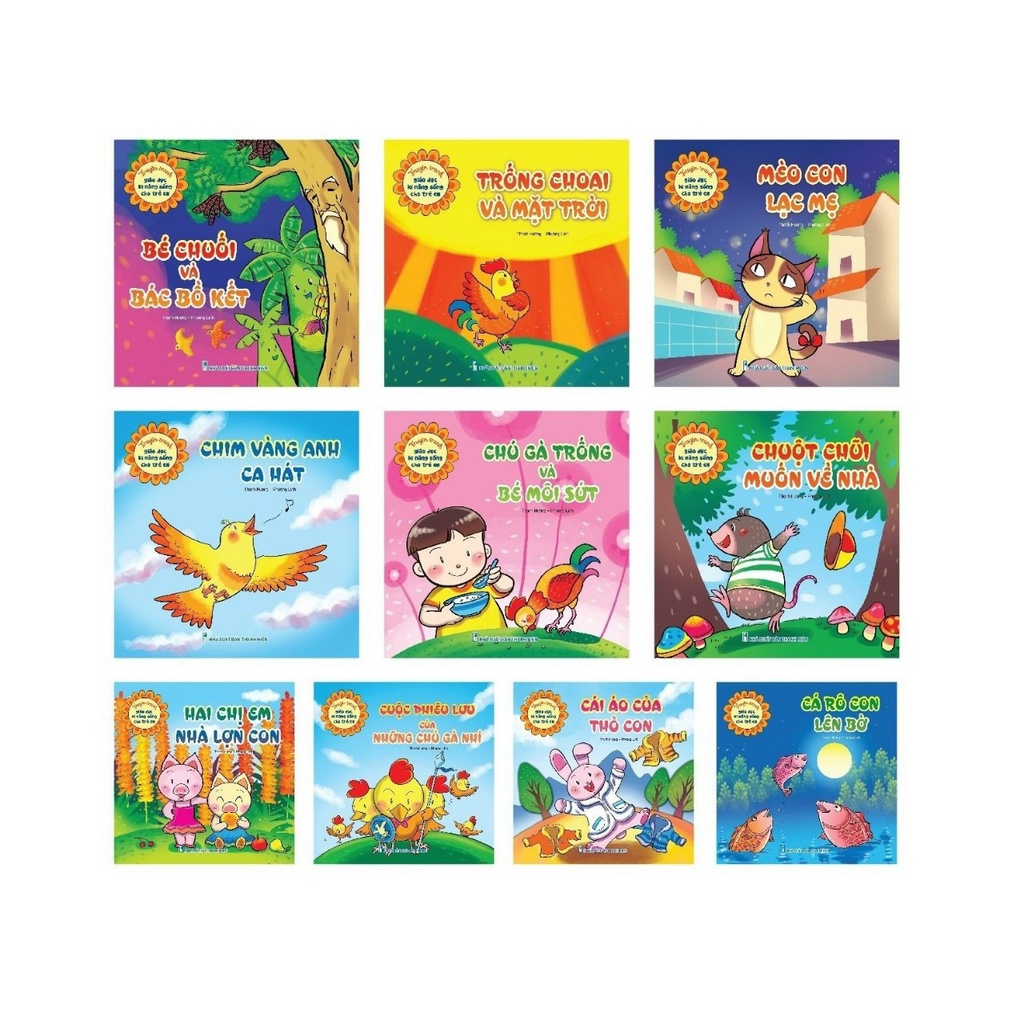 Sách - Truyện Tranh Giáo Dục Kĩ Năng Sống Cho Trẻ Em