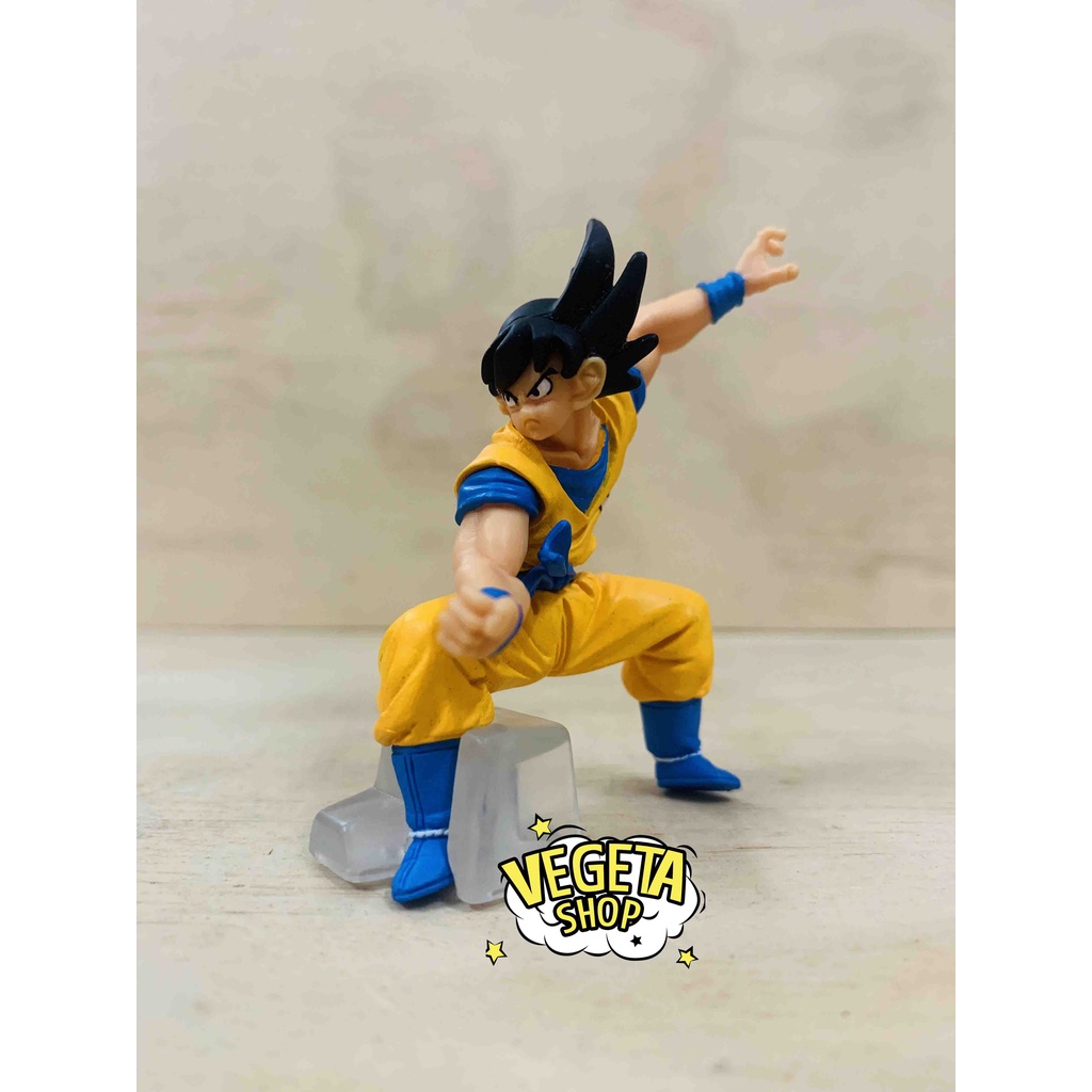 Mô hình Dragon Ball - Gongoku Goku thủ thế - HG Gashapon - Chính hãng Bandai - Cao 7cm