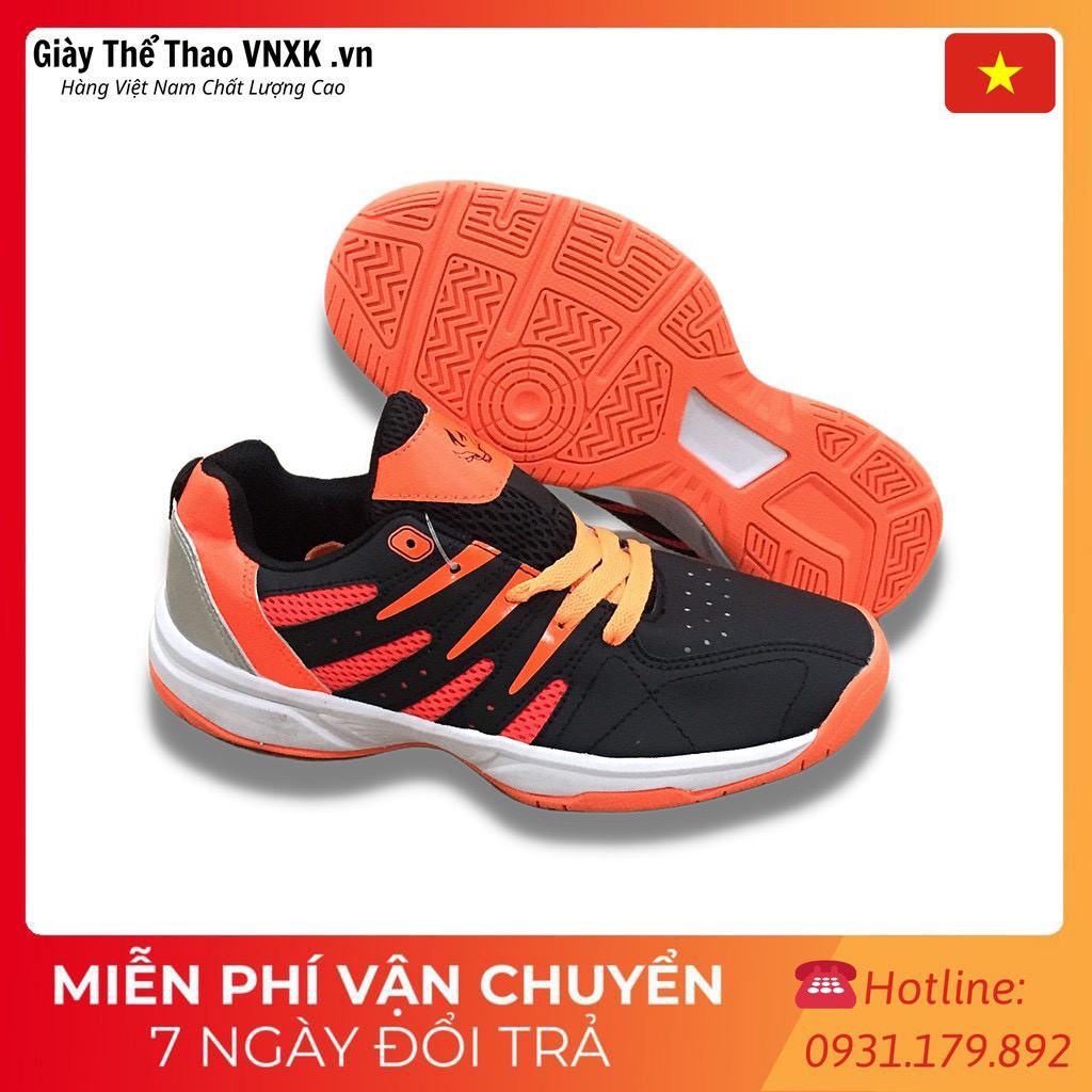 Giày cầu lông Chính Hãng CHARIOT.075 thương hiệu HỎA TRÂU ⚡FREESHIP⚡ Đế kếp, Siêu bền Dành cho cả Nam và Nữ.