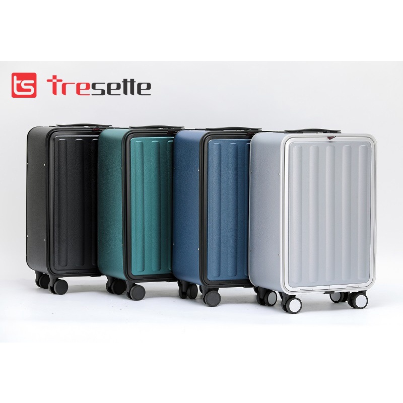 FREESHIP [SIZE 20 INCH] Vali khóa sập Tresette nhập khẩu Hàn Quốc TSL- 2618 mở nắp trước đựng latop