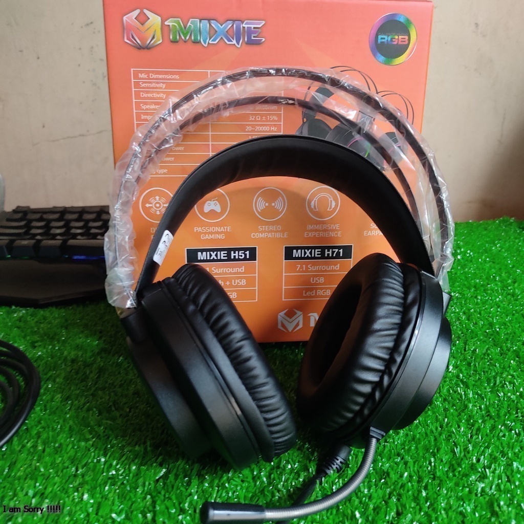 Tai nghe chụp tai Mixie H71 có dây