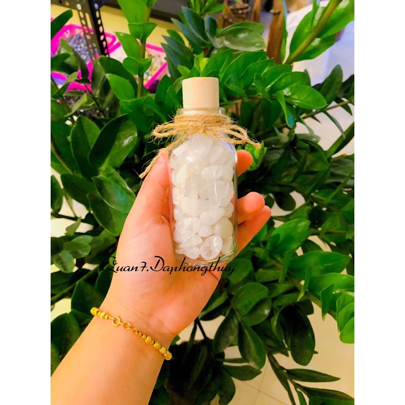 Lọ Đá Màu Xanh Tự Nhiên Phong Thuỷ 300gram