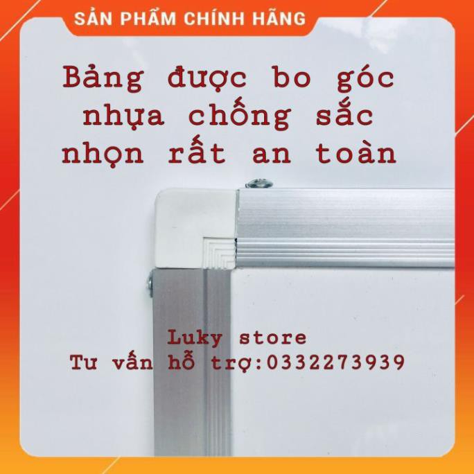 BẢNG FOOC MICA TRẮNG 60 x 80CM VIẾT BÚT LÔNG FREE SHIP Tặng đinh vít treo bảng