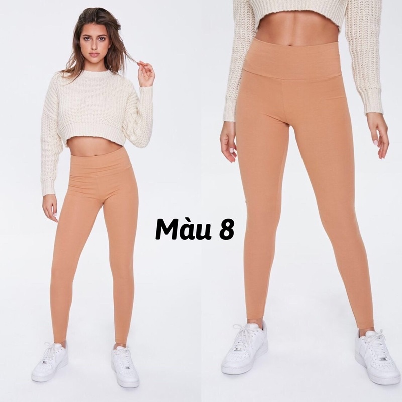 Quần legging lưng cao F21 xuất xịn