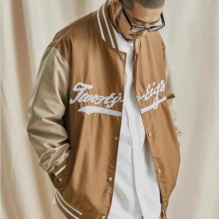 Áo Khoác Bomber Bóng Chày - Áo Khoác Dù Nam Nữ Unisex TWENTY 2 Màu Có Form Rộng XL - AK.STORE | BigBuy360 - bigbuy360.vn