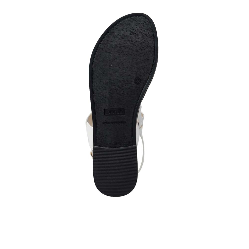 JUNO - Giày sandal t-strap khóa trang trí SD01084