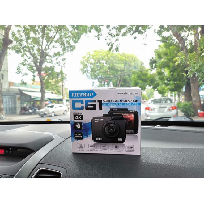 Camera hành trình Vietmap C61 – Ghi hình 4K (Tặng kèm thẻ nhớ 32G)
