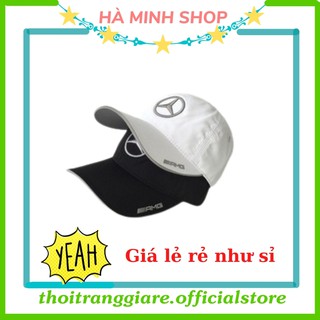 Mũ Lưỡi Trai - Nón Kết Logo Mercedes - Hàng Cao Cấp, Free size