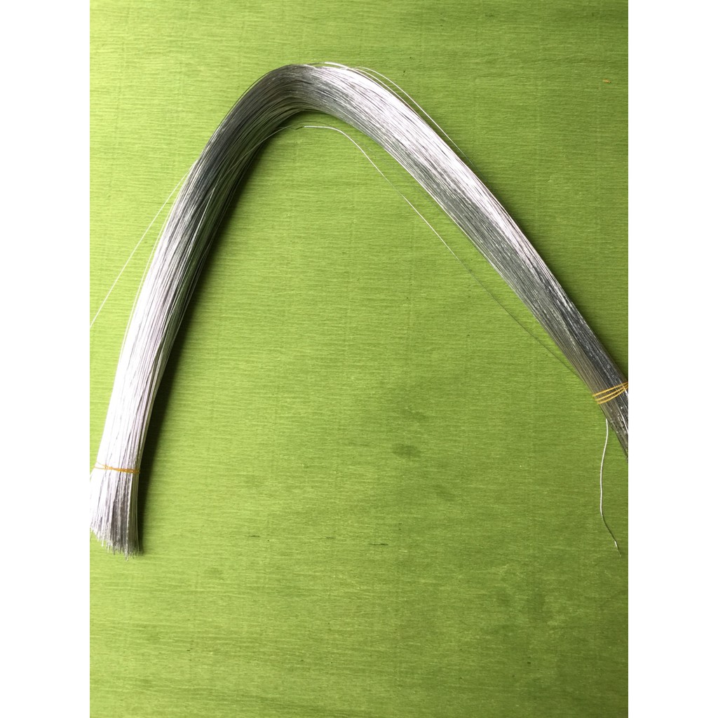 Bó 100 que Kẽm xi 24 làm hoa giả,Kẽm làm hoa mai, hoa lan…