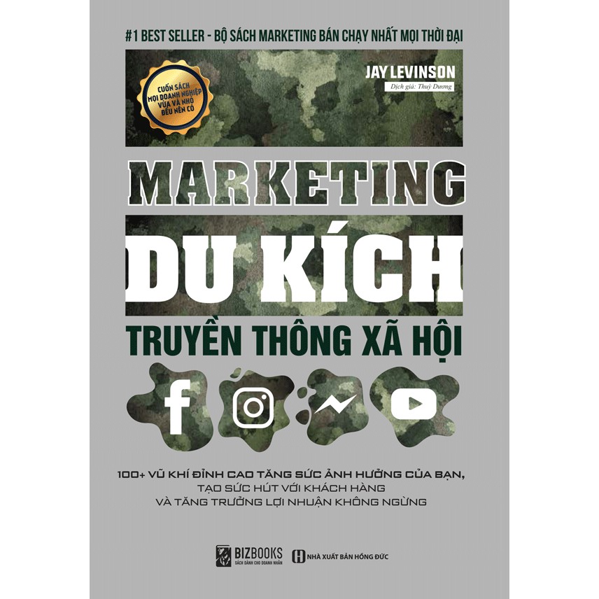 Combo 2 cuốn sách Marketing du kích Truyền Thông Xã Hội và 30 Chiến Lược Thực Chiến Mạnh Mẽ