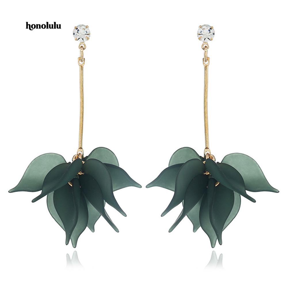 Bông Tai Hoa DáNg DàI ThờI Trang