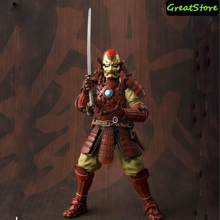 MÔ HÌNH NHÂN VẬT SAMURAI IRON MAN FIGMA CỬ ĐỘNG ĐƯỢC 18cm