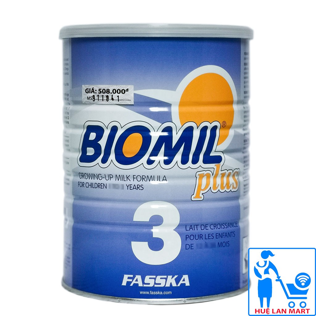 [CHÍNH HÃNG] Sữa Bột Biomil Plus 3 - Hộp 800g