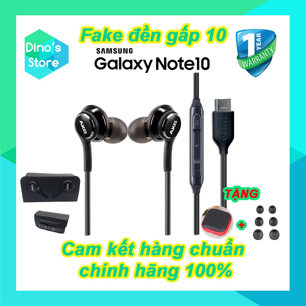 Tai nghe Samsung Note 10 Note 10 Plus AKG chân Type C - Tai nghe AKG - cam kết zin BÓC MÁY NEW 100%