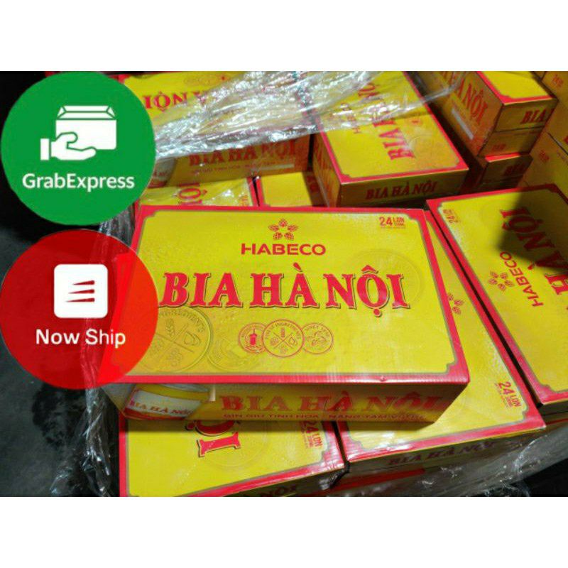 Bia Hà Nội lon 24x330ml [GIÁ KHÔNG LÃI] - Bia và Nước hoa quả lên men | VinMart.co