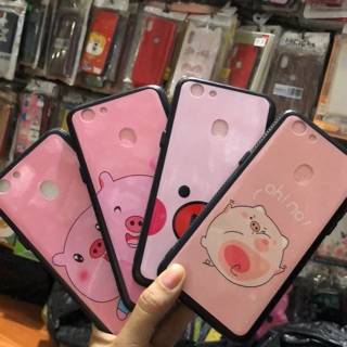 Oppo F5 ốp lưng viền dẻo bóng siêu dễ thương