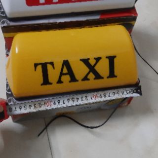 Mào taxi nam châm có đèn