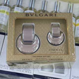 Set Nước Hoa Nữ Bvlgari Omnia Crystalline 80ml