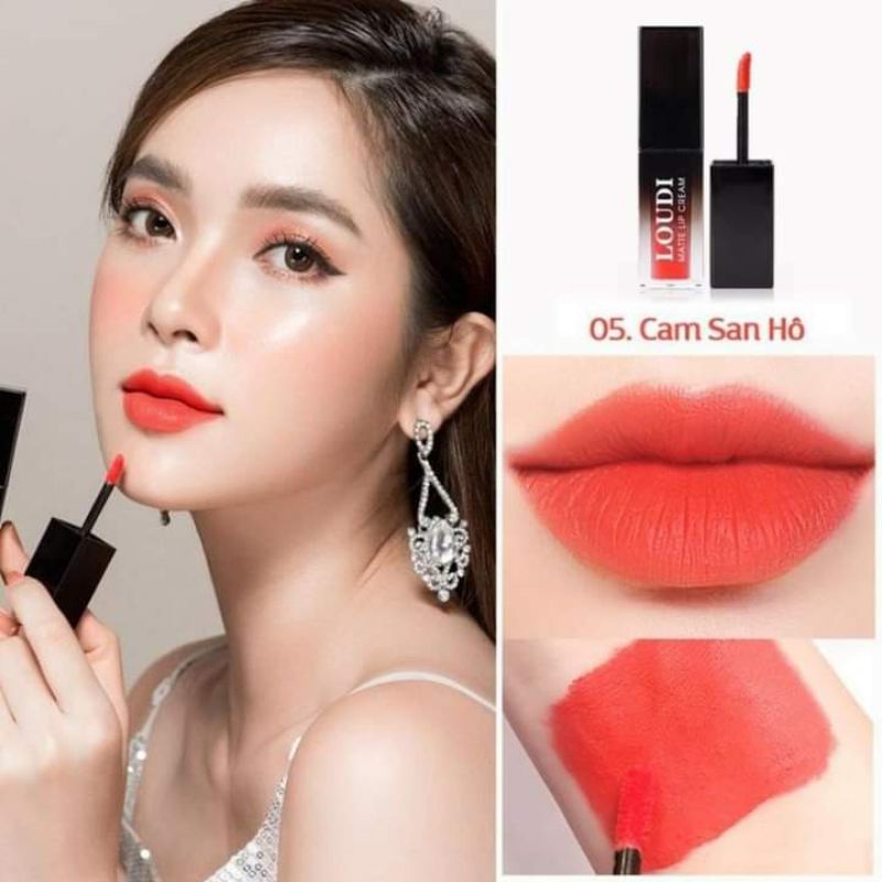 SON KEM LOUDI CAM CHÁY  CHỌN MÀU VÀO CHAT VỚI SHOP