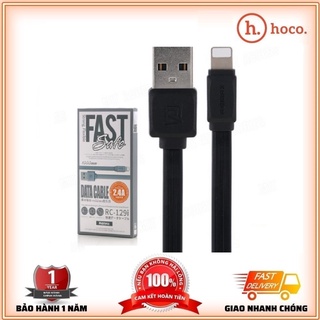Cáp sạc Fast Pro Remax RC-129i ✓ Cho dòng máy Iphone ✓ Bảo hành Toàn Quốc
