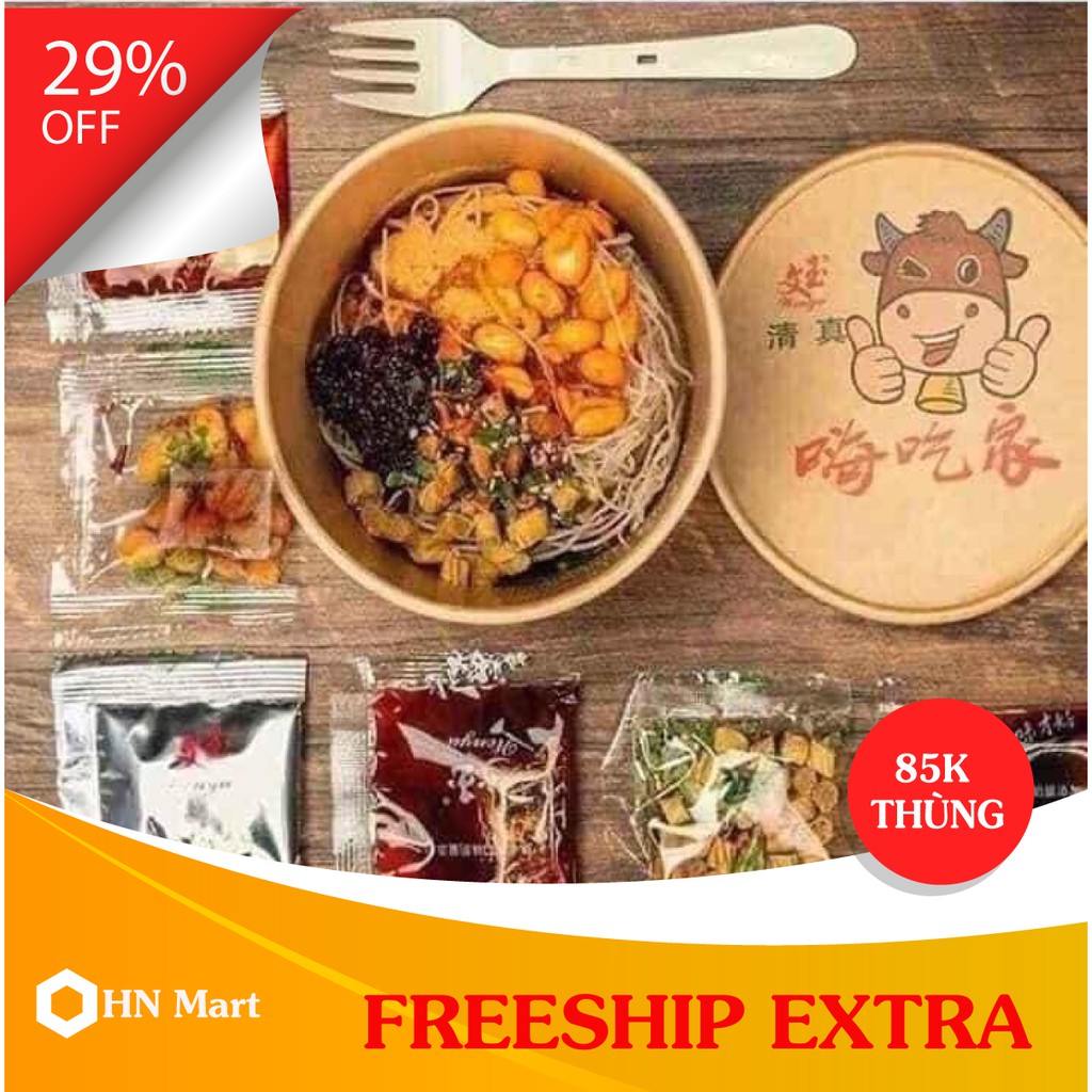 MIẾN CHUA CAY TRÙNG KHÁNH THÙNG 6 HỘP SIÊU HOT
