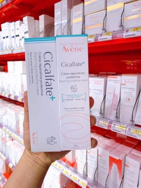 Kem giảm và ngăn ngừa thâm liền sẹo tái tạo da Avene cucalfate + 40ml tái tạo da nhanh gấp 2 lần